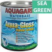 Aquagard Aqua-Gloss Waterbase Enamel, Quart, Sea Green