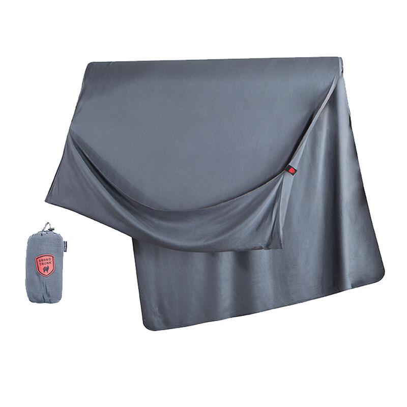 Bamboo Travel Blanket, Slate Gray  image number 1