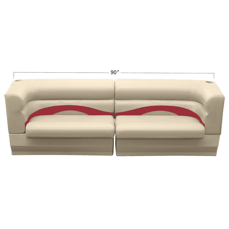 Toonmate Premium Pontoon Furniture Package, Rear/Side Group image number 7