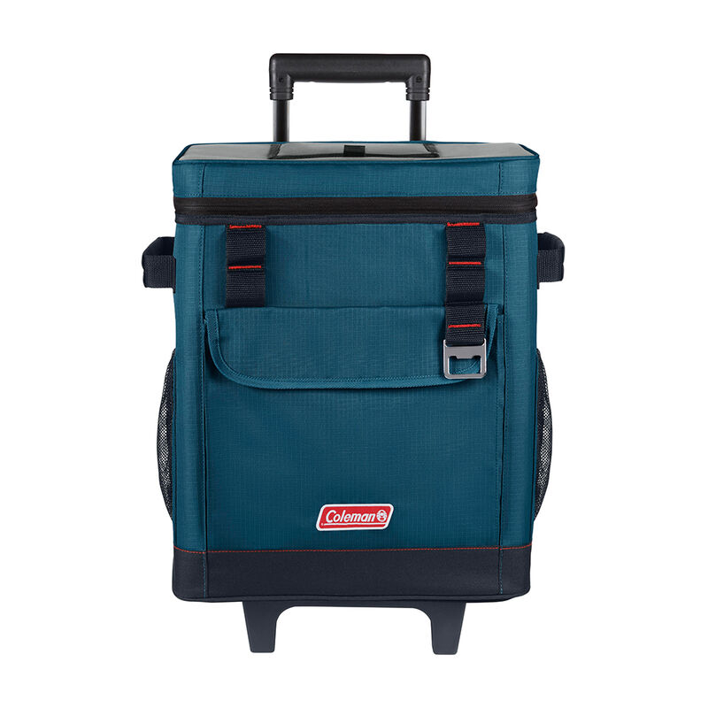 Coleman Space Blue 42-Can Wheeled Soft Cooler image number 1