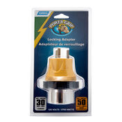 Camco 30A-50A RV Locking PowerGrip Adapter