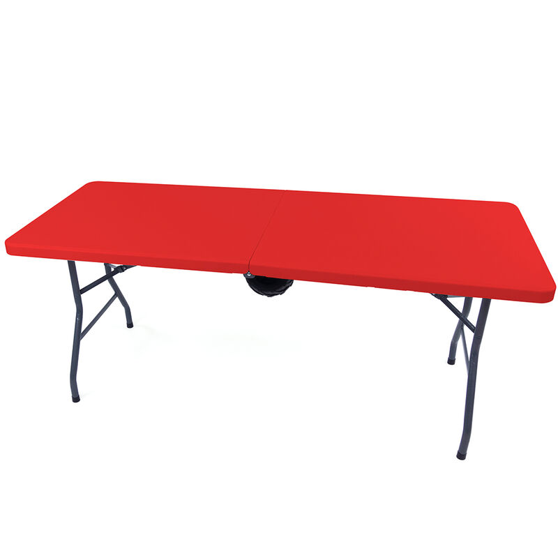 Creative Outdoor 2-in-1 Revolutionary Rolling Table with Chair Rack image number 9