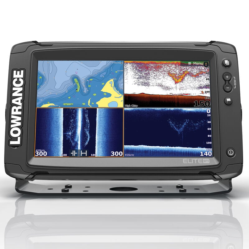 Lowrance Elite-9 Ti Touchscreen Fishfinder Chartplotter w/TotalScan Transducer image number 3
