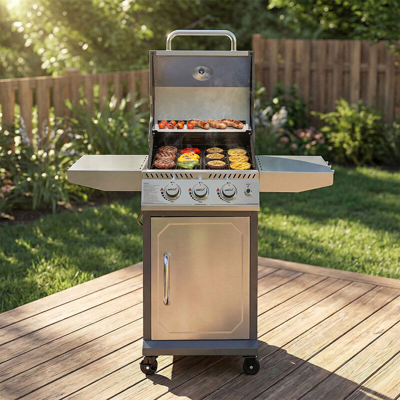 Royal Gourmet 3-Burner Cabinet-Style Gas Grill image number 13