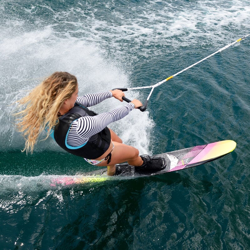 HO Women's Freeride Slalom Waterski With Free-Max Binding And Rear Toe Plate image number 4