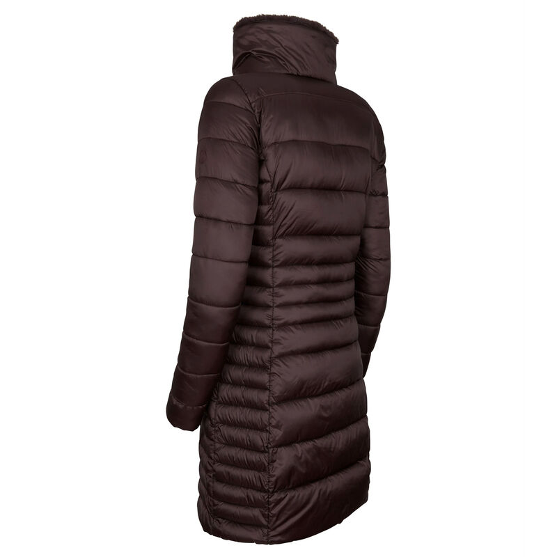 Save The Duck Women's Iris Long Quilted Winter Coat image number 3