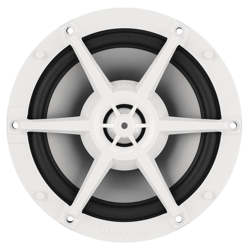 Polk Ultramarine 6.6" Coaxial Speakers - White image number 2
