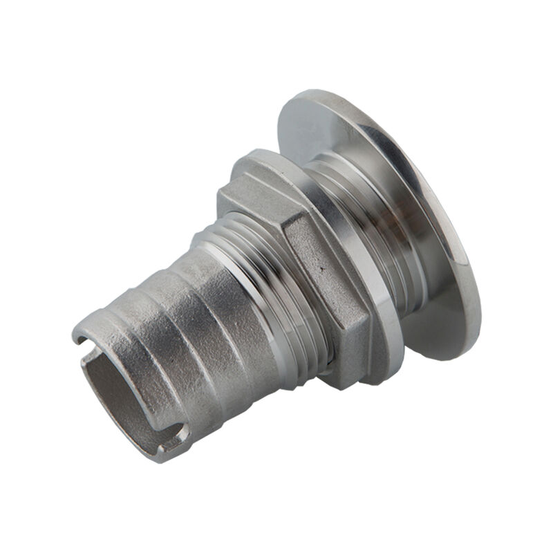 Whitecap Thru-Hull Fitting with Barb, 1-1/8" Hose, 2-1/2" Overall image number 2