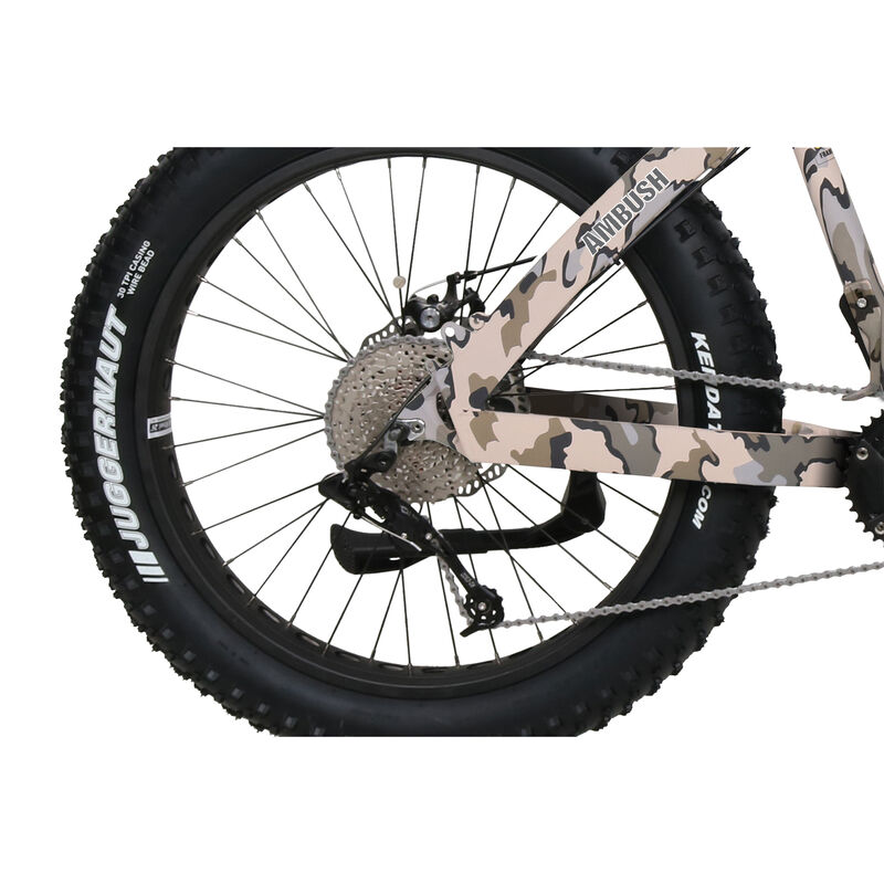 QuietKat Ambush 750-Watt electric Mountain Bike 19", Charcoal image number 3