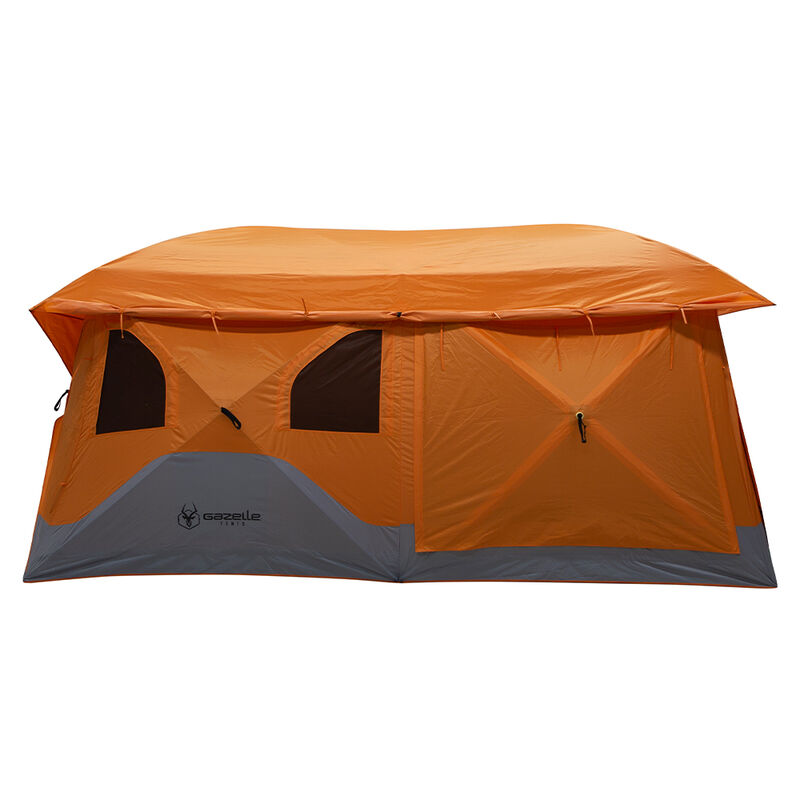 Gazelle Tents T4 Plus Hub Tent, Sunset Orange image number 4