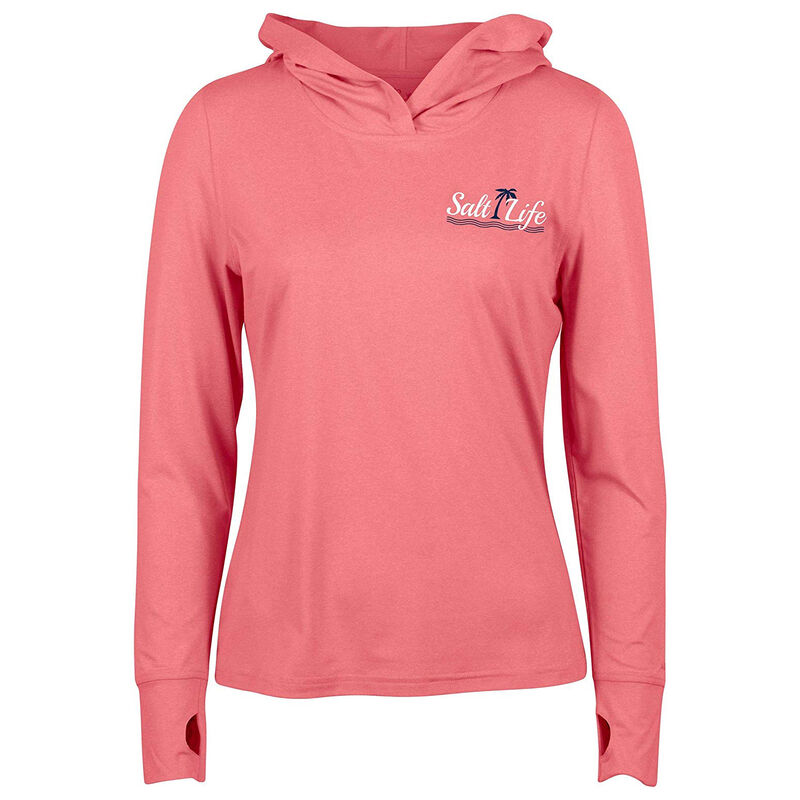 Salt Life Women's Chase The Sun Performance Pullover Hoodie image number 1
