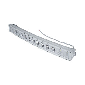 New - 30.5inch Marine Grade Wrap Around White Shell Light Bar with 140-Watt 14  x 10W High Intensity OSRAM LEDs