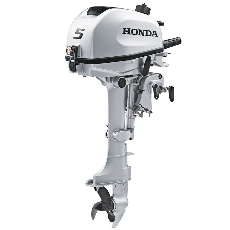 Honda BF5 Portable Outboard Motor, 5 HP, 20" Shaft image number 2