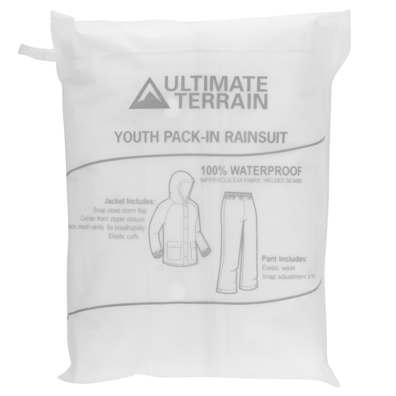 Ultimate Terrain Youth Pack-In Rain Suit image number 27