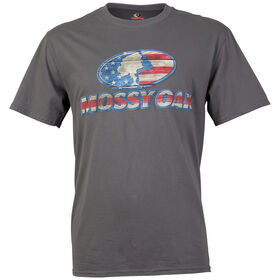 Mossy Oak Men's Camo Logo Short-Sleeve Tee