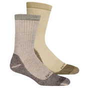 Farm To Feet Men's Boulder Midweight Hiking Socks – Sycamore/Lead Gray, 2-Pack