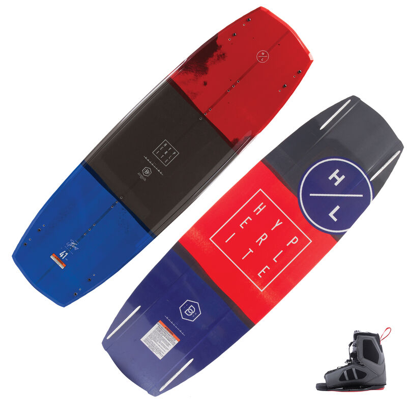 Hyperlite Baseline Wakeboard With Team OT Bindings image number 1