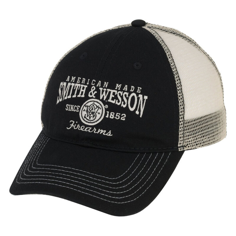 Smith & Wesson American Pride Mesh-Back Cap, Black image number 1