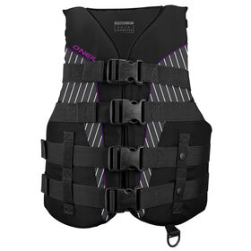 O'Neill Ladies' Superlite Life Jacket - Black/Gray - XL