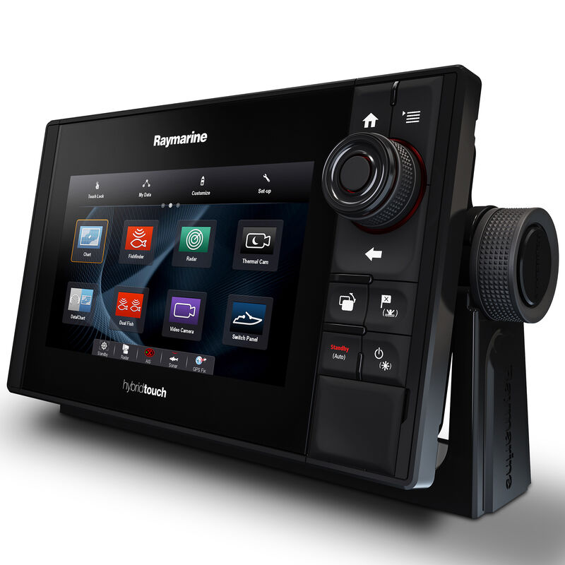 Raymarine eS78 7" MFD Combo With US C-MAP Charts And CHIRP/DownVision Sonar image number 5