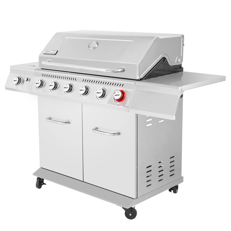 Royal Gourmet GA Series 6-Burner Gas Grill with Sear Burner and Side Burner image number 6