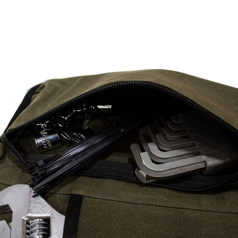 Overland Vehicle Systems Rolled Bag General Tool Organizer, #16 Waxed Canvas image number 8
