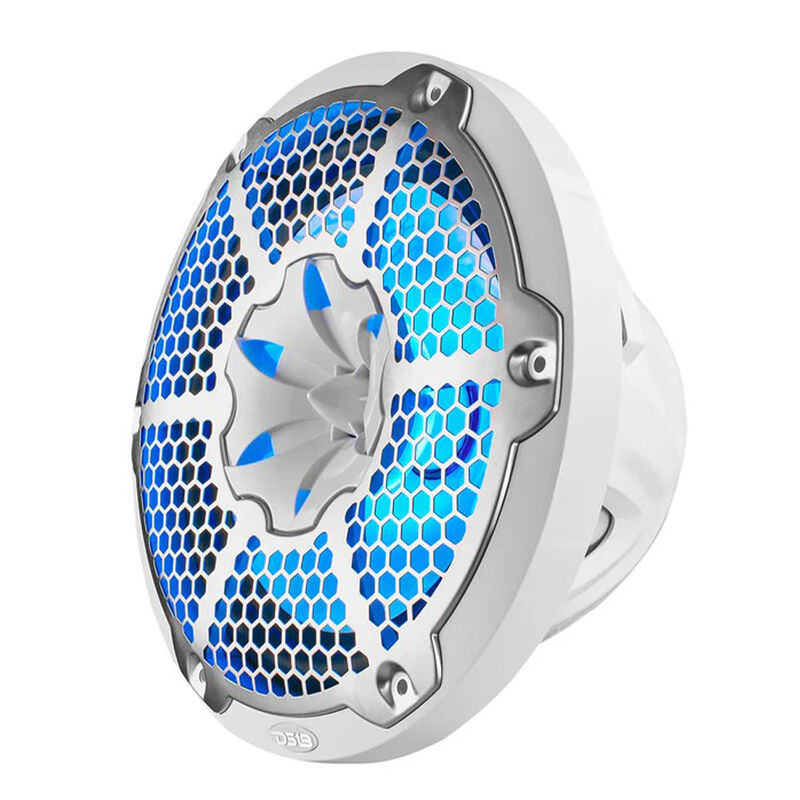 DS18 NXL-10 10" Two-Way Coaxial Marine Speakers with RGB LED Lights, Pair image number 4