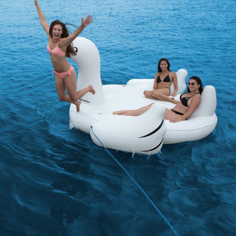 Swimline Biggest Giant Swan Inflatable Float image number 8