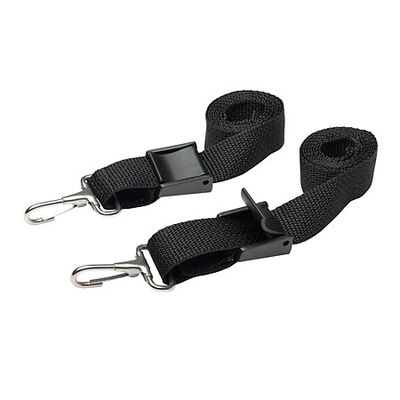 Pontoon Bimini Top Fittings - Tension Straps with Clip, pair