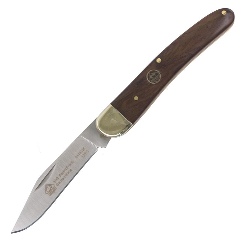 Puma SGB Pocket Friend Jacaranda Wood Folding Knife image number 1