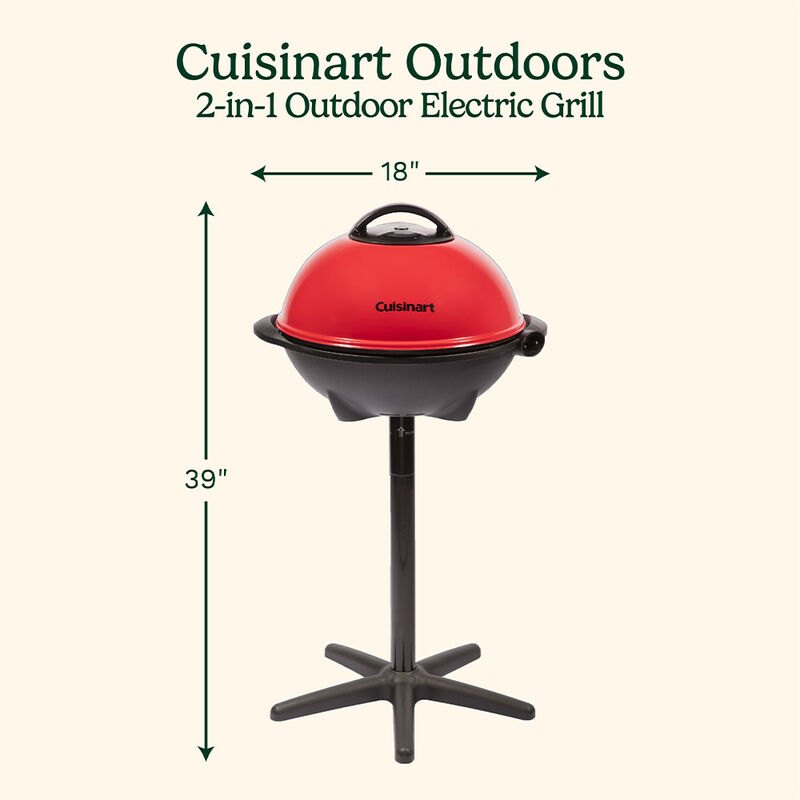 Cuisinart 2-in-1 Outdoor Electric Grill image number 8