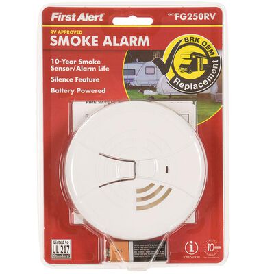 Replacement RV Smoke Alarm, White