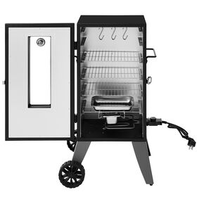 Royal Gourmet SE2806 28-Inch Analog Electric Smoker with 3 Chrome-Plated Smoking Racks