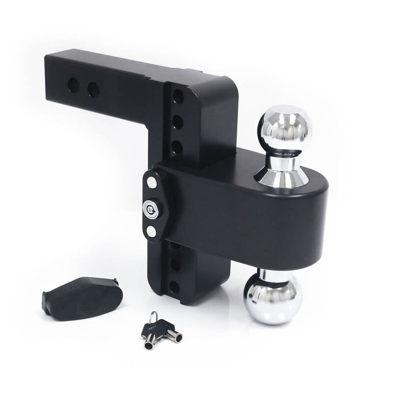 Weigh Safe 180° Drop Hitch w/Black Cerakote Finish and Chrome-Plated Steel Balls image number 5