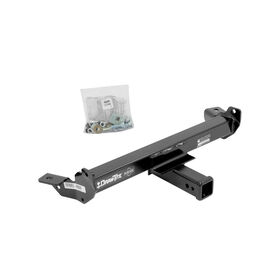 Draw Tite Front Mount Hitch Receiver, 2 Inch Square Receiver, Black