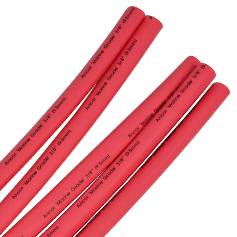 Ancor 12" x 1/2" Heat-Shrink Tubing, 5-Pack image number 1