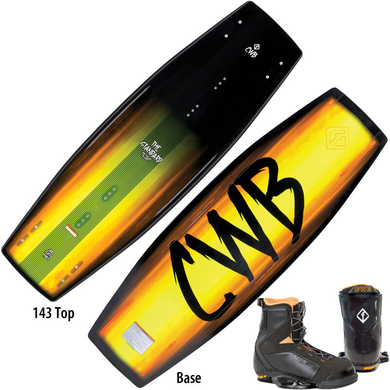 CWB The Standard Wakeboard With JT Bindings image number 2