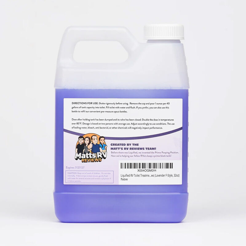 Liquified RV Toilet Treatment, Lavender Scent, 32 oz. image number 2