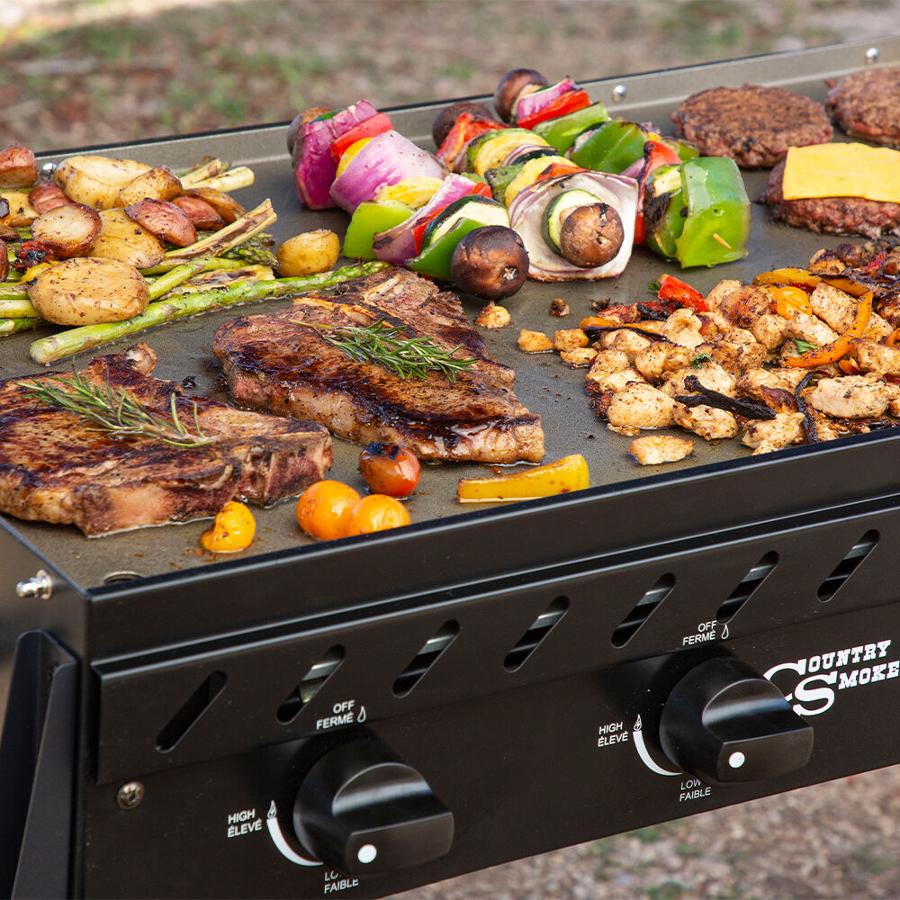 Country Smokers Highland Portable 4-Burner Griddle