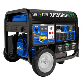 DuroMax 15,000-Watt Electric Start Tri-Fuel Portable Generator