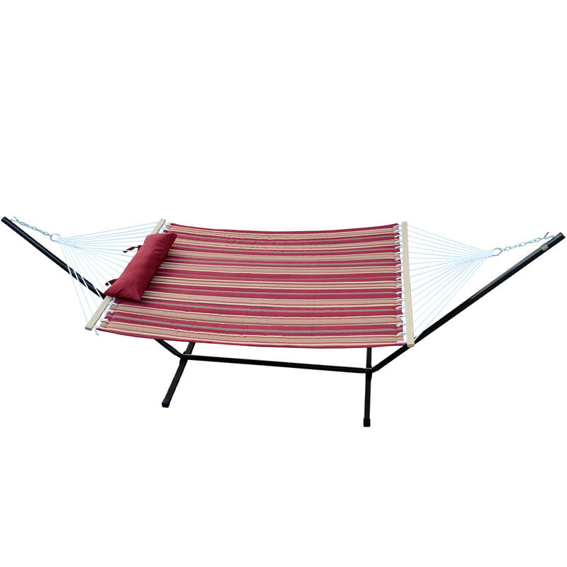 Algoma Quilted Hammock, Pillow, and Stand Combination image number 7