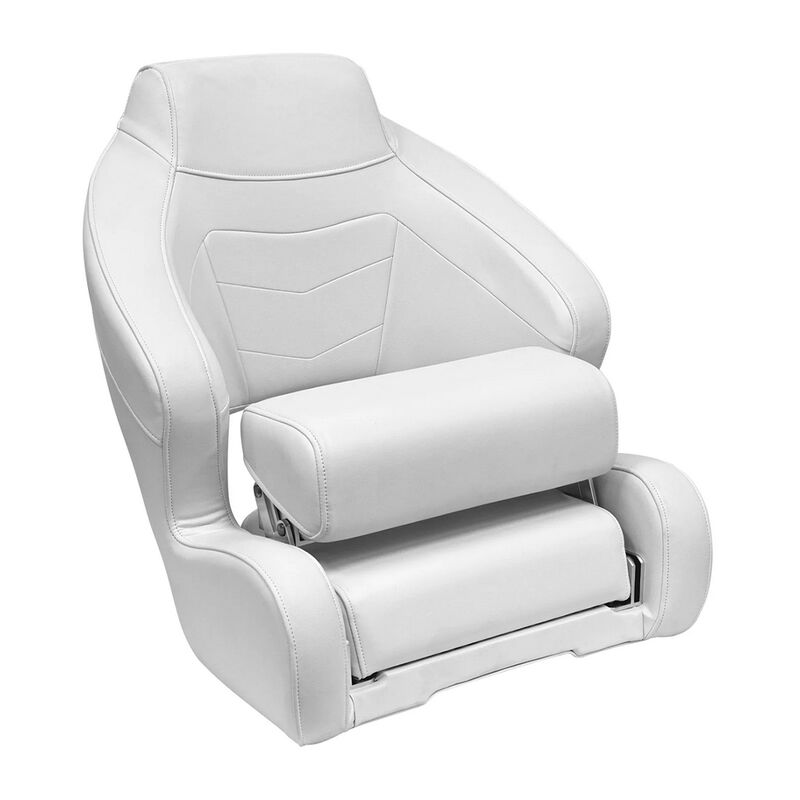 Wise Baja XL Bucket Seat with Flip-Up Bolster, White image number 2