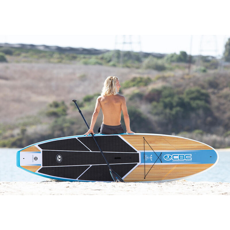 California Board Company 10'6 Typhoon ABS Stand-Up Paddleboard With Paddle And Leash Included image number 4