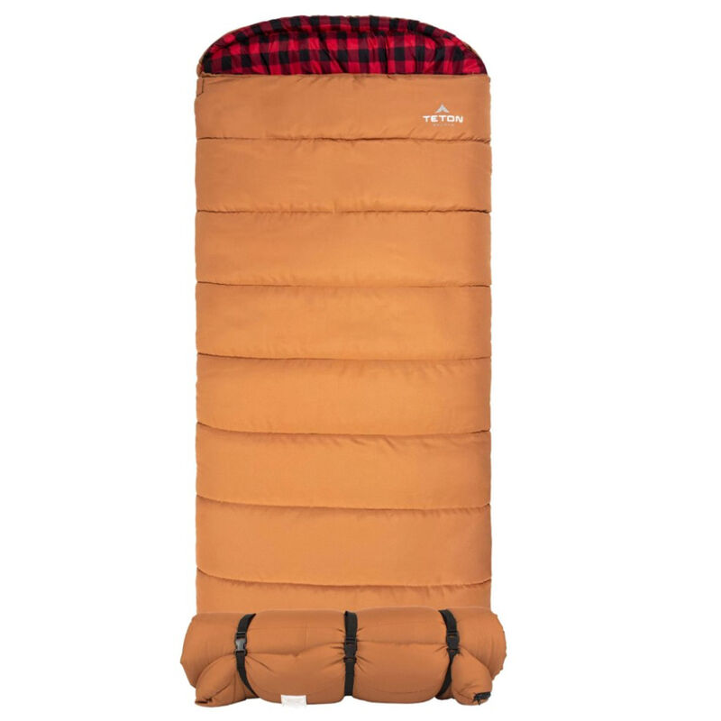 TETON Sports Deer Hunter 0&deg;F Canvas Sleeping Bag, Left Zipper image number 2