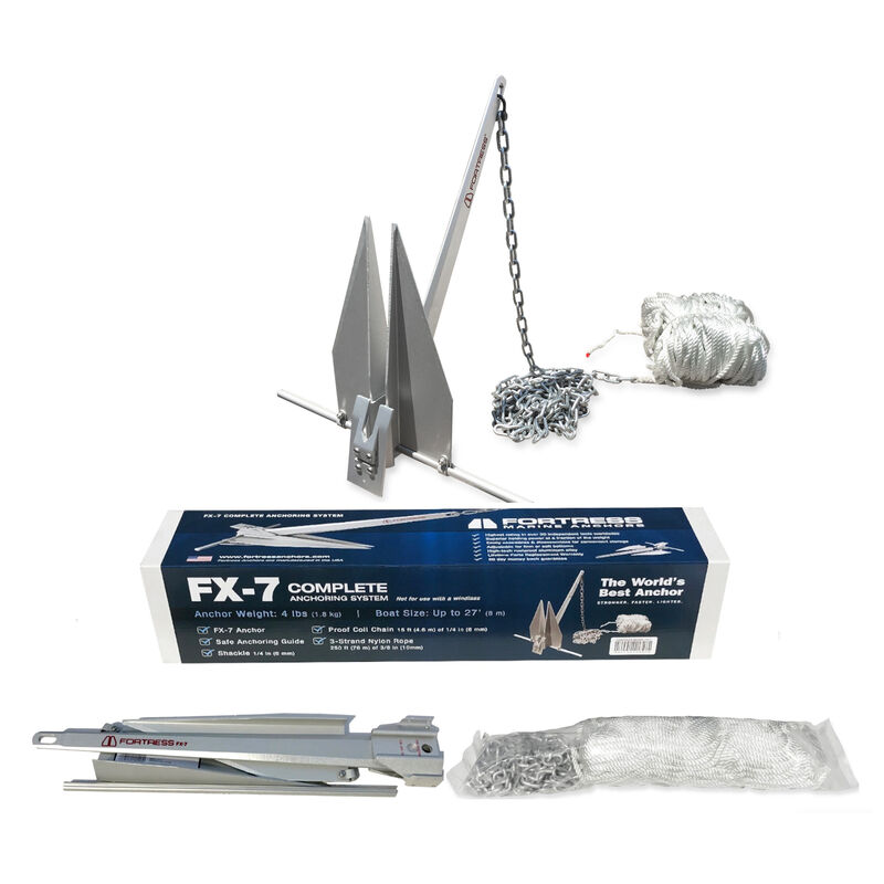 Fortress FX-7 Lightweight Aluminum Anchor Kit image number 1