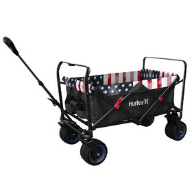 Hurley Beach Wagon, Black/ Red/ White/Blue