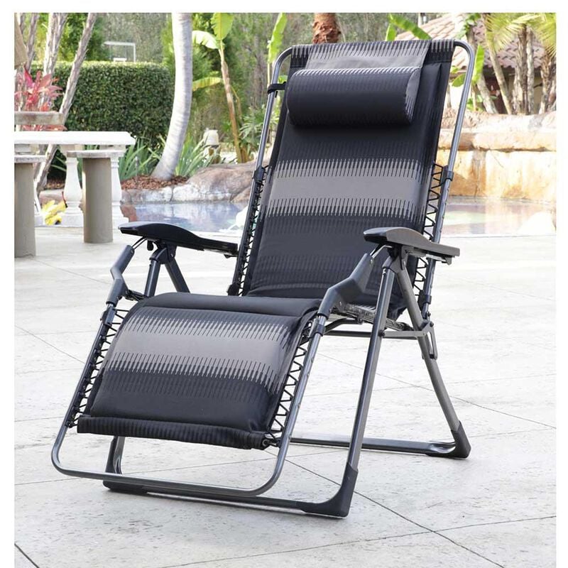 Stone Peaks Extra-Large Reclining Zero Gravity Lounger image number 5