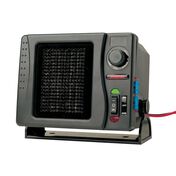 RoadPro 12V Direct Hook-Up Ceramic Heater/Fan With Swivel Base