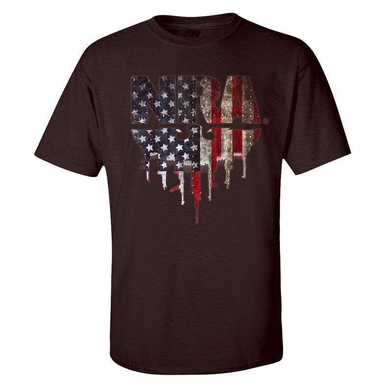 NRA Men's USA Flag Short-Sleeve Tee image number 1