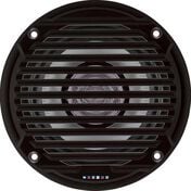 Jensen MS5006BR 5.25" Dual Cone Waterproof Speakers, Black, Pair